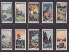 Cigarette cards, Ireland, 2 sets Player's Irish Place names 2nd Series, Wills Irish Beauty Spots (