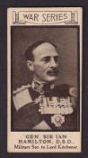 Cigarette card, J. Lomax Cockayne, War Portraits, type card, no 6, General Sir Ian Hamilton (gd) (