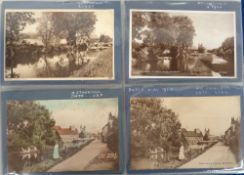 Postcards, Berkshire, a Newbury collection of approx. 164 cards in modern album, cards corner