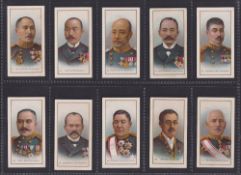 Cigarette cards, Taddy Russo Japanese Series, 2nd series numbered 26-50 (gd)