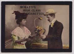 Cigarette card, Muratti, Beautiful Women, 'M' size, type card, ref. H284, picture no 86 (vg) (1)