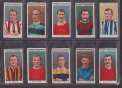Cigarette cards, Ogden's Famous Footballers (set 50 cards) including W Meredith Manchester United (