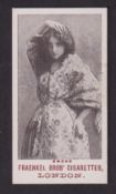 Cigarette card, Fraenkel Bros, Beauties, HUMPS, type card, Ref H222, picture no 6 (vg) (1)