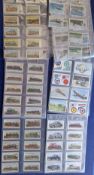 Cigarette & trade cards, 3 sets and 3 part sets, all Transport related, sets are Lambert & Butler