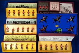 Britains Soldiers, a collection of 6 boxes to comprise The Charge of the Light Brigade 1854