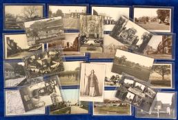 Postcards, Hampshire, a mix of approx. 65 cards with RPs of Applepie Camp Longmoor, West St