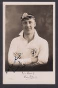 Rugby League autograph, Ernest Pollard, Wakefield Trinity & England a photographic portrait postcard
