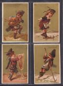 Trade cards, Liebig, Children in Scottish Costume, ref. S55, French edition, (set, 6 cards) (gen.