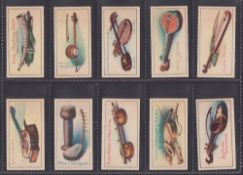 Cigarette cards, CWS Musical Instruments (set 50 cards) (gd/vg)
