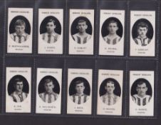 Cigarette cards, Taddy, Prominent Footballers (No Footnote), Reading (set, 15 cards) (some slight