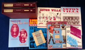 Aston Villa FC, a collection of 7 books and booklets inc. 'The Aston Villa Chronicles, Volumes 1 and