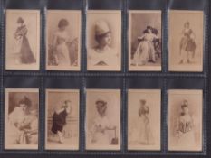 Cigarette cards, USA, Duke's, Photographic Cards, Actresses (Backs printed in orange 'Duke's Cameo