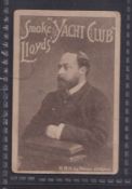 Cigarette card, Richard Lloyd, Actresses, Celebrities & Yachts, type card, H.R.H. The Prince of