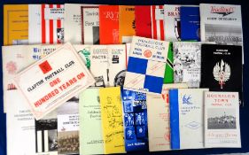 Football booklets, a collection of 35 Non-League Club booklets, 1970's onwards, mostly from Southern