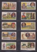 Cigarette cards, Smith's, Battlefields of Great Britain, set of 50 cards, all with 'Smith's Pinewood
