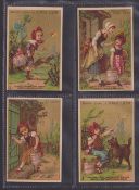 Trade cards, Liebig, S115 Little Red Riding Hood (set 6 cards), French language (gd)