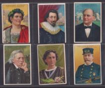 Cigarette cards, USA, ATC, Men of History, 2nd Series (Royal Bengal Little Cigars backs), 'L'