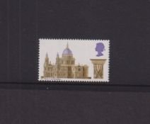 Stamps, GB QEII 1969 British Architecture 9d missing black, UM, SG800a cat £250