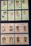 Trade & Cigarette cards, Cricket a large collection of cards, mainly sets but also a few part sets