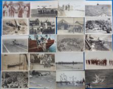 Postcards, Naval, a selection of approx. 29 cards, mostly RPs, of Naval Life. Includes outward bound