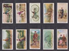 Cigarette cards, Player's Cycling, 4 sets, Irish Issue adhesive, Irish issue non adhesive issues,