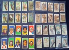 Cigarette cards, large collection in plastic sleeves, mostly part sets and odds, over 300 plastic