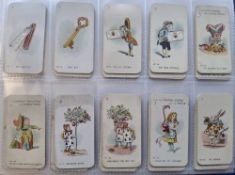 Cigarette cards, Carreras, sets (8) plus over 65 odds. Sets are Races Historic & Modern, Alice in