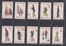 Cigarette cards, Faulkner's, The Language of Flowers (Grenadier) (set, 12 cards) (gd/vg)