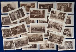 Postcards, Theatre, a collection of 100 postcards of play scenes and actors, mostly Edwardian,