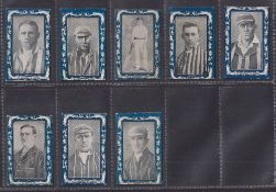 Cigarette cards, Australia, Wills Australian & South African Cricketers, 33 cards. 22 cards have