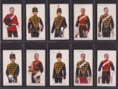 Cigarette cards, Ogden's Soldiers of the King (set 50 cards), mostly grey, a few brown captions (