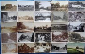 Postcards, a mixed collection of approx. 73 cards, with a few good Berkshire villages. RPs include