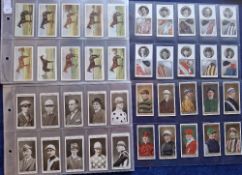 Cigarette cards, Horse Racing, 7 sets, Ogden's (6), Derby Entrants 1928, Steeplechase Trainers &