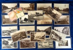 Postcards, Scotland, a selection of approx. 45 cards, with many RPs inc. Clifton Rd Lossiemouth,