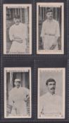 Cigarette cards, Cricket, Gabriel Cricketers Series (12/20, nos. 1, 6, 7, 10, 11, 12, 15, 16, 17,