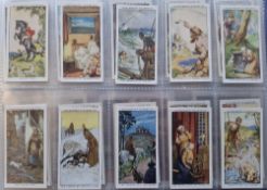 Cigarette cards, Churchman, 11 sets, Legends of Britain (2 sets large and small size), Life in a