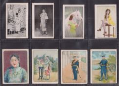 Cigarette cards, China, selection of 120 'M' size cards, odds, part sets & sets inc. Wah Shing