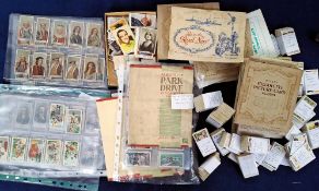 Cigarette cards, Mixture in box, including approx. 1000 later Gallaher issues in loose part sets and
