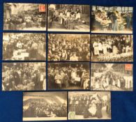 Postcards, Market Stalls, French selection, mainly Paris, RP (5), street and indoor, Flowers,