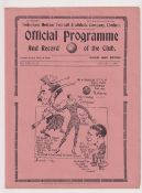 Football programmes, 2 Tottenham Hotspur Home programmes v Nottingham Forest 15 Jan 1958 Div 2 (