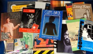 Entertainment, Music Memorabilia, 1950s to 90s to include programmes, magazines, photos, flyers,
