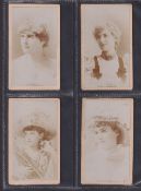 Cigarette cards, USA, S.F. Hess, Photographic Cards, 'L' size, Actresses, 104mm x 107mm, 'Old