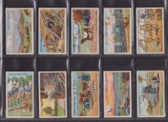 Cigarette cards, Gallaher, The Great War 1st Series (set 100 cards) (gen gd/better)