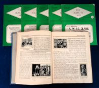 Cigarette cards, A. & M. Wix, Cinema Cavalcade A, set of 250 cards laid down in special album