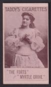 Cigarette card, Taddy, Actresses, Collotype, type card, Mdlle. Zelie De Lussan as 'Juliet' (gd) (1)