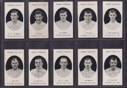 Cigarette cards, Taddy, Prominent Footballers (No Footnote), Preston North End (set, 15 cards) (2