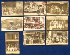 Postcards, Shop Fronts, good selection of Paris Cafes and Restaurants, mainly RP, Cafe Royal