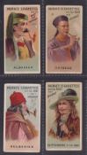 Cigarette cards, Japan, Murai Bros, World's Smokers, 4 cards, Albanian, Chinese, Bulgarian &