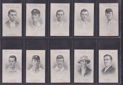 Cigarette cards, Wills (Australia), Australian & English Cricketers, 'Capstan' Series of 50 (set, 50