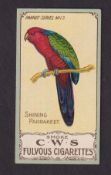 Cigarette card, CWS, Parrot Series, type card, no 13 (vg) (1)
